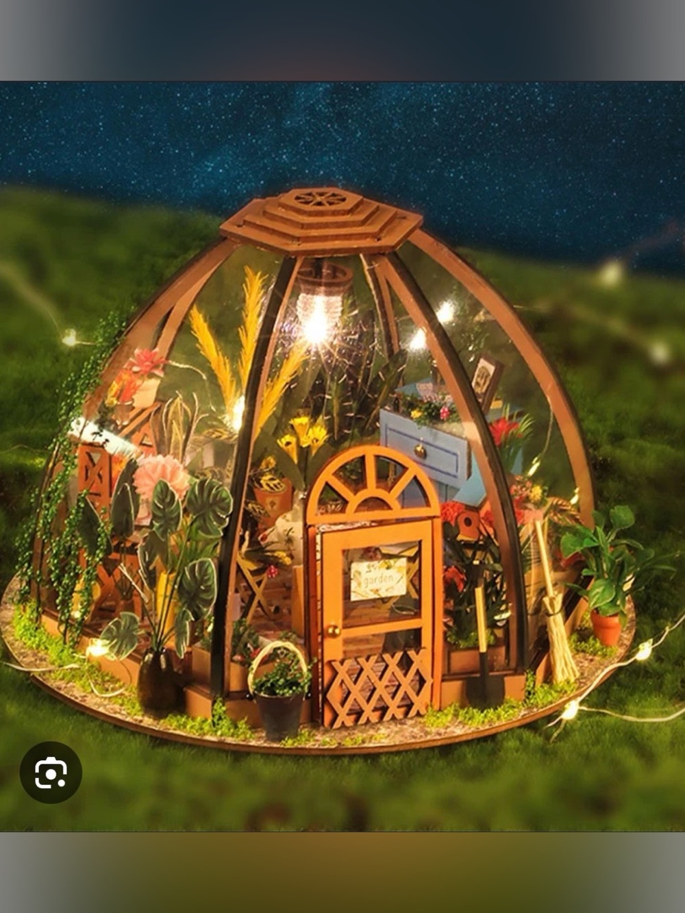 DIY Miniature Kit Star Garden New Contents Outer box damaged